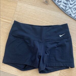 Nike Black Athletic Compression Shorts
